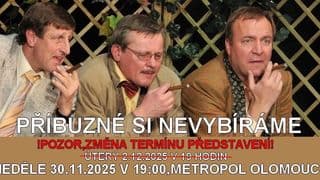 Příbuzné si nevybíráme - ZMĚNA TERMÍNU!!